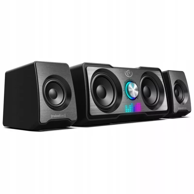 Garsiakalbiai 2.1 Rebeltec ROCK RBLGLO00048, 60W