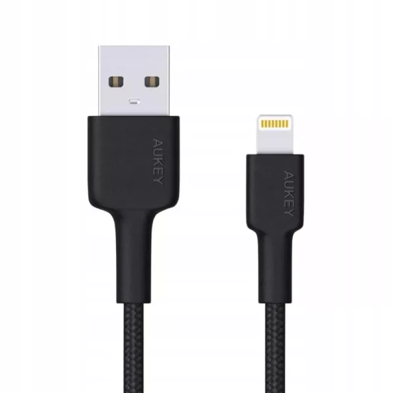 Lightning laidas AUKEY CB-AL05 1m Juodas