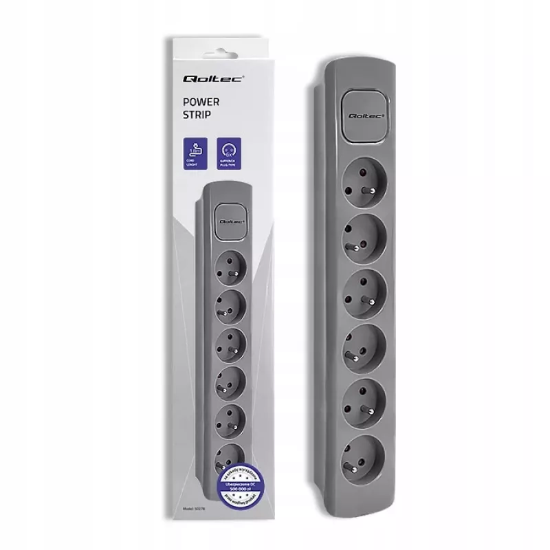 Qoltec 50277 Pilka