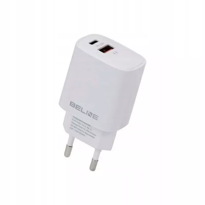 Maitinimo adapteris Beline Beli02160 20W USB-C / USB-A