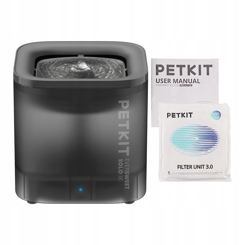 Vandens fontanas šunims ir katėms PetKit Eversweet SOLO SE (tamsiai pilka)