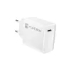 USB-C greitasis įkroviklis NATEC RIBERA 12V 20W Quick Charge 3.0 Baltas