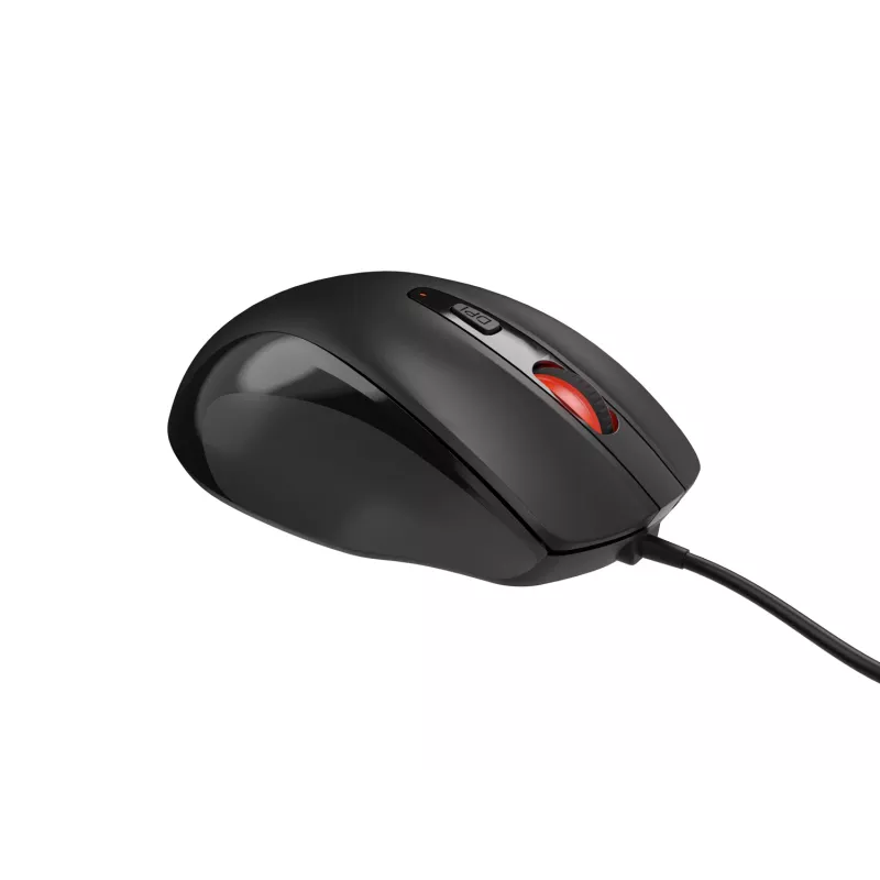 Laidinė optinė pelė NATEC NMY-2047 USB Type-A, 4000 DPI, 6 mygtukai, dešinei rankai, foninis apšvietimas