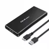 QOLTEC 51854 išorinis M.2 SATA SSD korpusas USB 3.0 be įrankių