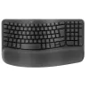 LOGITECH WAVE KEYS FOR BUSINESS GRAPHITE PAN - 2.4GHZ/BT NORDIC-613 - B2B