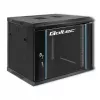 19 colių stovo spinta QOLTEC 54463 9U 600x500x450 mm metalinis korpusas tinklo įrangai