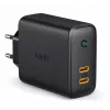 AUKEY PA-D2 mobiliojo įrenginio įkroviklis 36W Juodas Vidaus naudojimui