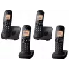 Panasonic KX-TGC212 DECT belaidis telefonas juodas