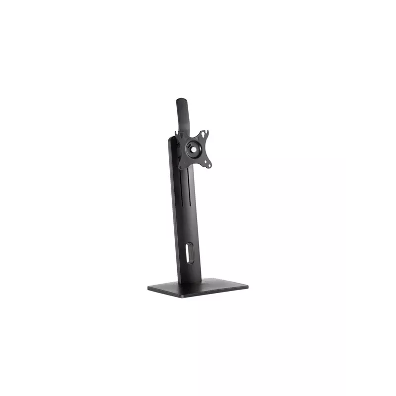 Gembird MS-D1-01 reguliuojamo aukščio monitoriaus stovas, juodas