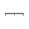 Gembird MS-TABLE2-01 monitorio laikiklis / stovas stalas Juoda