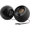 Creative Pebble 2.0 staliniai stereo garsiakalbiai, juodi