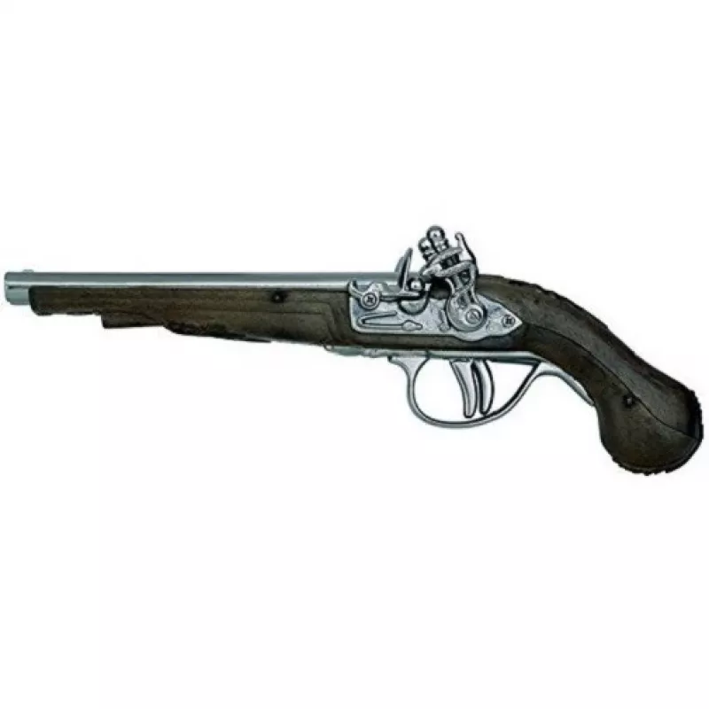 Metalinis piratų pistoletas Pulio modelis 15541/0 su realistiniu dizainu