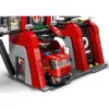 Konstruktorius LEGO City Gaisrinė su sukamu kopėčių automobiliu 60414 — 843 detalės, 5 minifigūrėlės, 220×320×140 mm