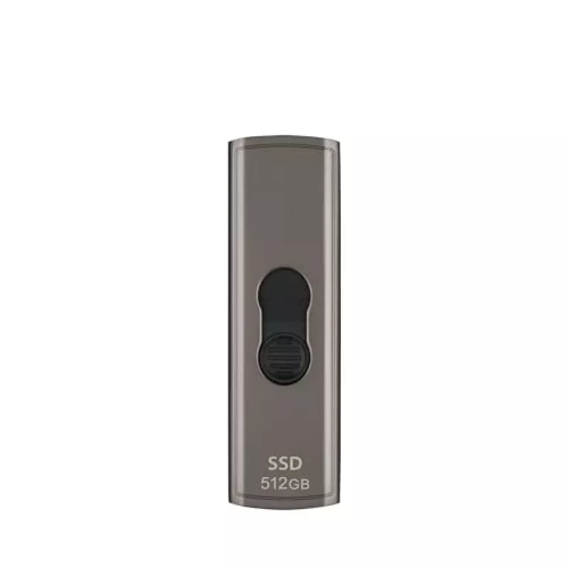SSD diskas Transcend 512 GB USB Type-C ESD330C pilkai ruda