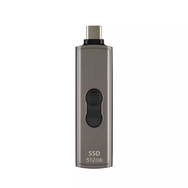 SSD diskas Transcend 512 GB USB Type-C ESD330C pilkai ruda