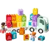 Konstruktorius LEGO DUPLO 10421 ABC Sunkvežimis, 36 dalių, 2 minifigūrėlės, nuo 2 metų, 110×140×70 mm