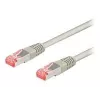 Wentronic Goobay CAT 6 Patch Laidas, S/FTP (PiMF), Pilkas, 10 m - LSZH Halogen-Free, Varis (50891)
