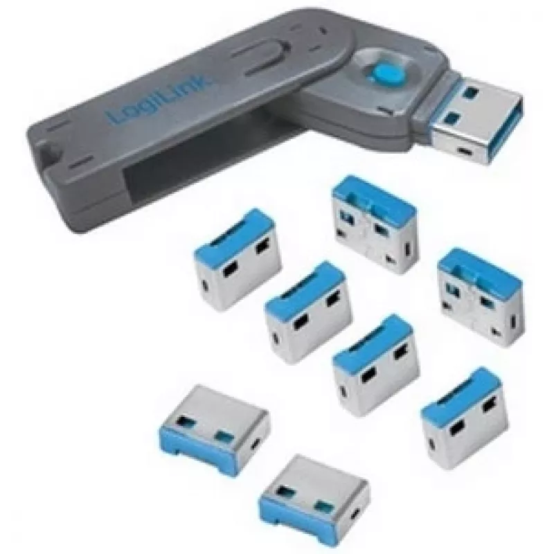 USB prievado spyna LogiLink AU0045 (mėlyna)