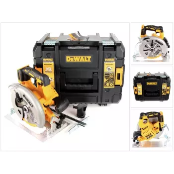 DeWALT DCS570NT-XJ belaidis pjūklas diskinis 18,4 cm Juodas, Geltonas 5500 aps/min