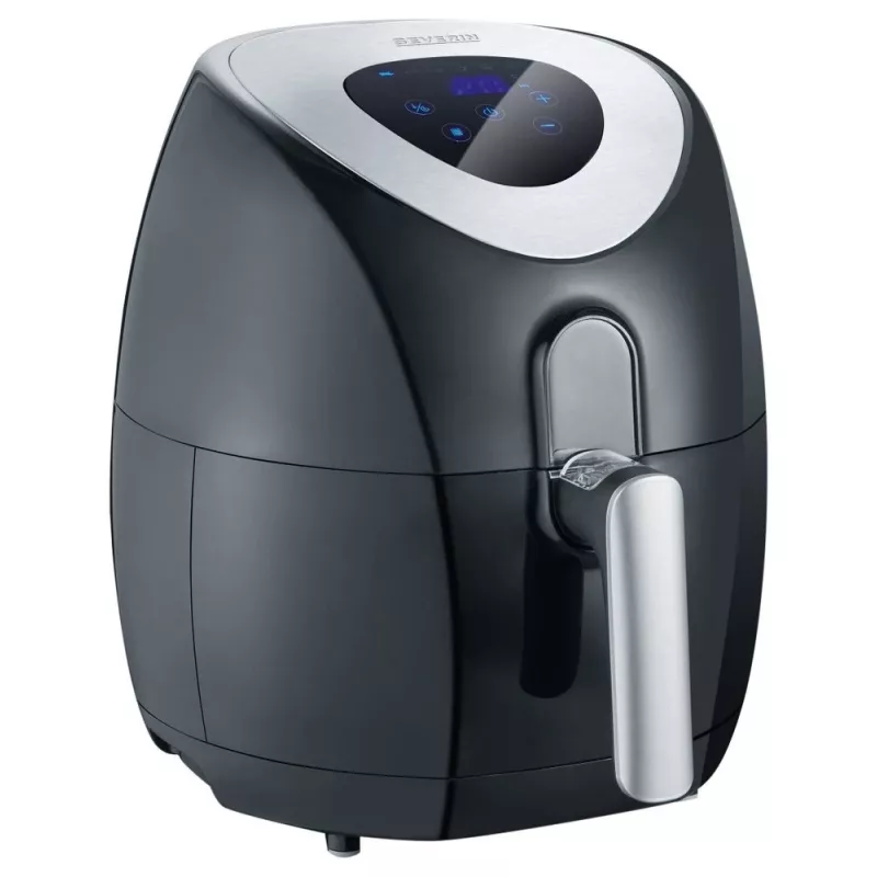 Severin 2430 Karšto oro gruzdintuvė 3.2 l 1500 W Juoda, Nerūdijantis plienas