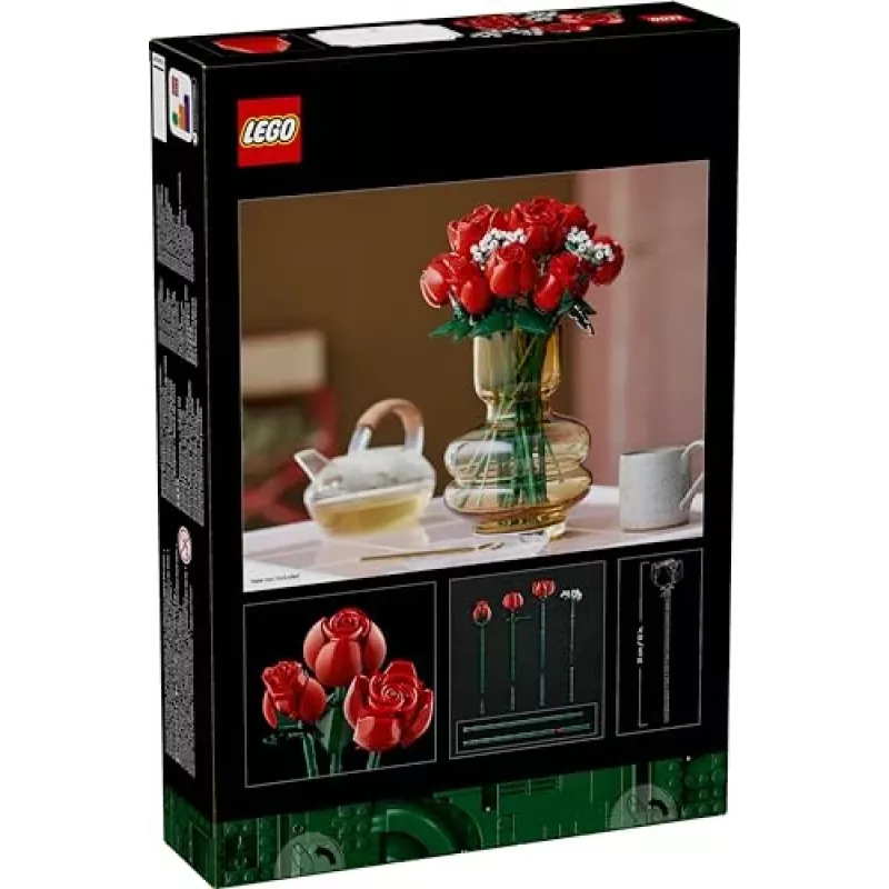 LEGO Icons Gėlių puokštė – Rožės 10328