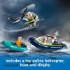 LEGO City Policijos nuovada Kalėjimo sala 60419 – 980 dalių, 7 minifigūrėlės, 370×400×160 mm