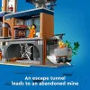 LEGO City Policijos nuovada Kalėjimo sala 60419 – 980 dalių, 7 minifigūrėlės, 370×400×160 mm