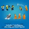 LEGO City Policijos nuovada Kalėjimo sala 60419 – 980 dalių, 7 minifigūrėlės, 370×400×160 mm