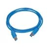Gembird USB 3.0 laidas – USB A (vyriškas) į USB B (vyriškas) – 1,8 m – mėlynas