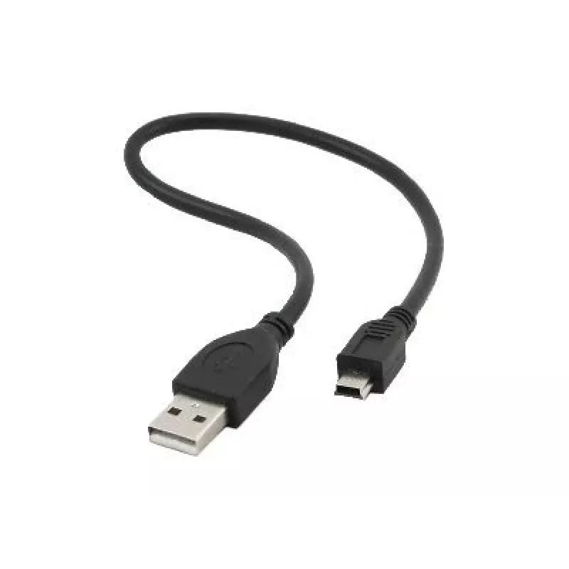 Gembird USB 2.0 A – Mini-USB M laidas 0,3 m pilkas