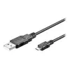 Wentronic 93918 Mobiliojo telefono laidas juodas