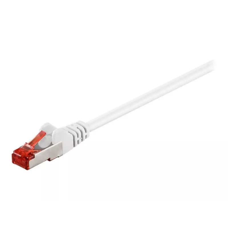 Wentronic Goobay tinklo kabelis RJ-45 (kištukas) į RJ-45 (kištukas) 2,0 m SFTP PiMF CAT 6 baltas (95501)
