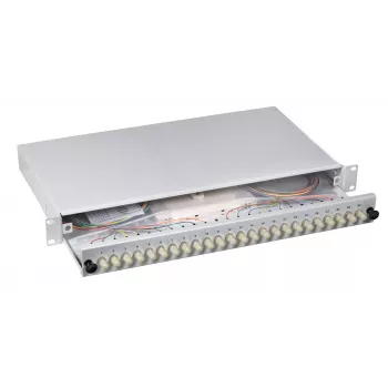 EFB Elektronik Splice Box ST 50/125u OM2, neišplečiama, 12 pigtailų / 12 movų (B70006.12)