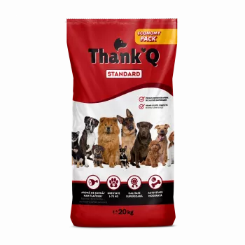 THANK'Q Standard Ham sausas šunų maistas - 20kg