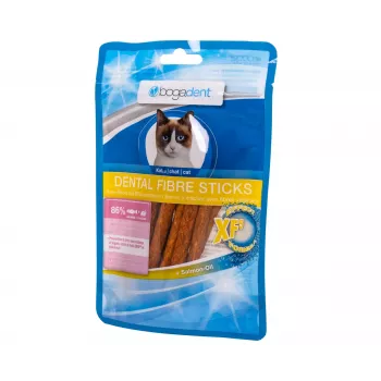 BOGAR Bogadent Dental fibre sticks Lašiša - skanėstai katėms - 50g
