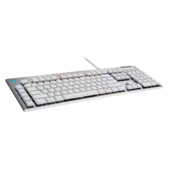 LOGITECH G815 LIGHTSPEED RGB mechaninė žaidimų klaviatūra – GL Tactile – balta – PAN – USB – NORDIC-613 – TACTILE SWITCH