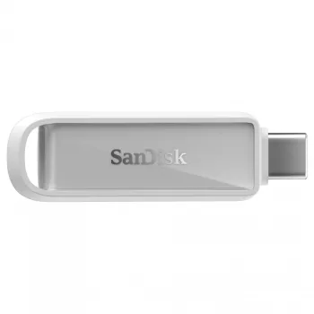 SanDisk Phone Drive, 256 GB, USB Type-C, 3.2 Gen 1 (3.1 Gen 1), 150 MB/s, be dangtelio, balta
