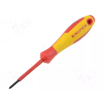 Knipex VDE Phillips atsuktuvas PH 0, ašmenų ilgis: 60 mm, DIN EN 60900 (98 24 00)
