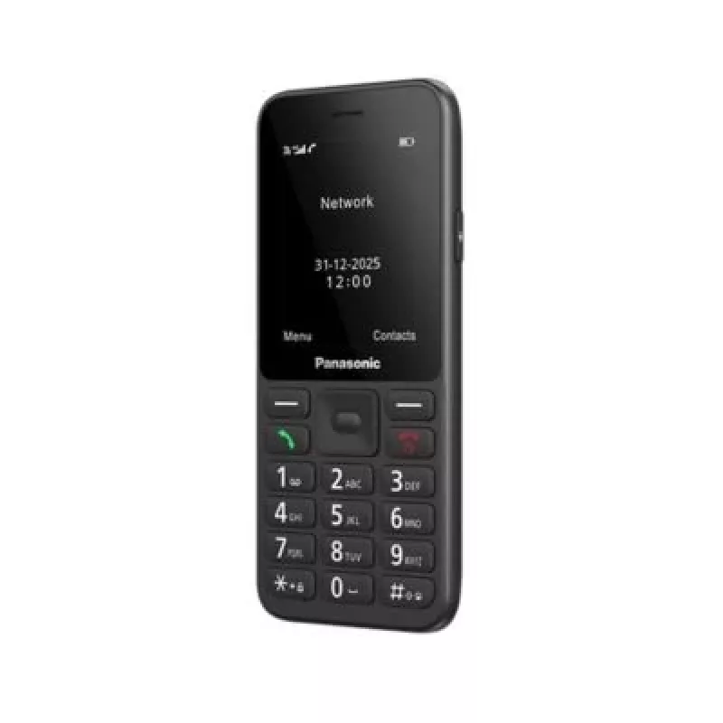 Panasonic KX-TU260EXB 4G sulankstomasis telefonas, juodas