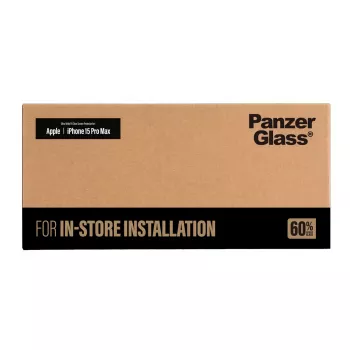 PanzerGlass Screen Protection iPhone 15 Pro Max UW-FastFit