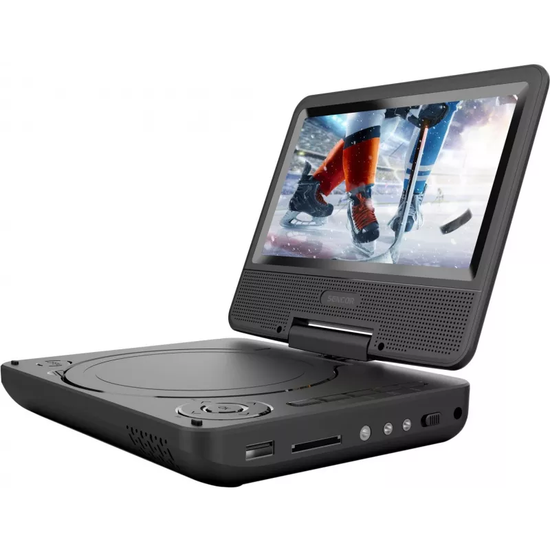 SENCOR SPV 2075 7 colių nešiojamas DVD grotuvas su USB/SD