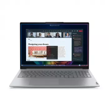 Lenovo ThinkBook 16 G9 IPL 21UR0073PB verslo nešiojamas kompiuteris, Intel Core Ultra 7 355, 16 colių WUXGA, 16GB DDR5, 512GB SSD, Windows 11 Pro, angliška QWERTY klaviatūra