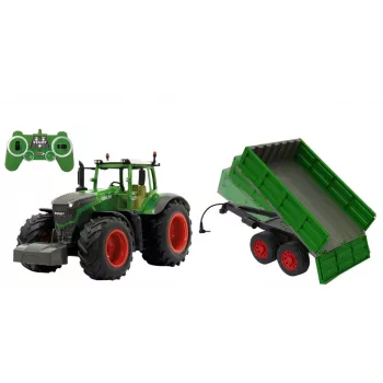 Jamara Fendt 1050 Vario valdomas traktorius su priekaba, mastelis 1:16