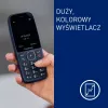 Panasonic KX-TF400EXC Blue Feature Phone su dideliais mygtukais ir SOS mygtuku