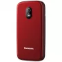 PANASONIC KX-TU410EXR Clamshell Mobile Phone - Raudona