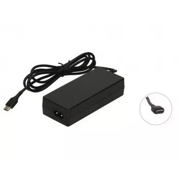 2-POWER PSA Parts CAA0744G 65W AC maitinimo adapteris, skirtas „Lenovo“ nešiojamam kompiuteriui - juoda