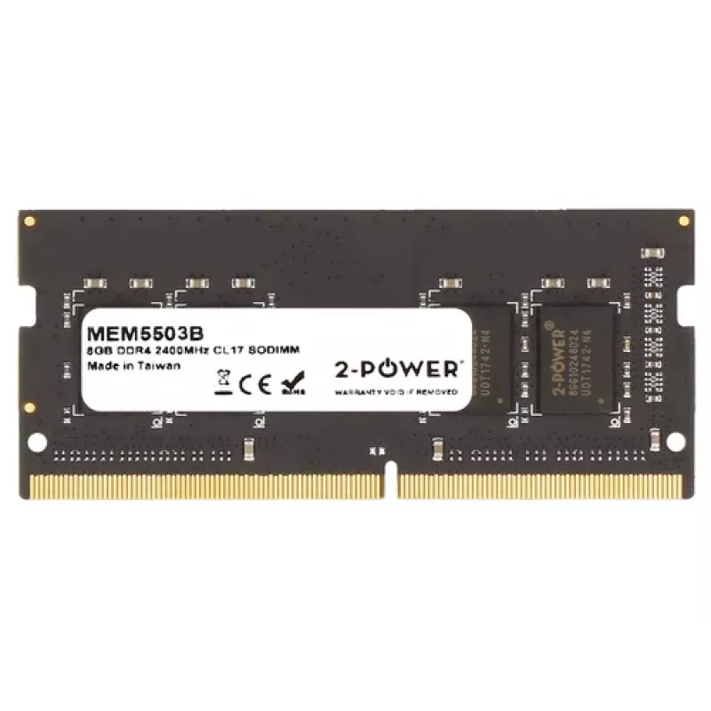 2-Power MEM5503B 8GB DDR4 2400MHz CL17 SODIMM Laptop Atmintis