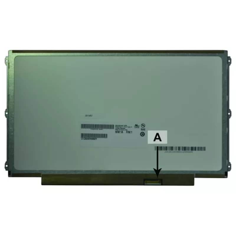 2-POWER SCR0498B 12,5 colių WXGA LED Ekranas HP EliteBook