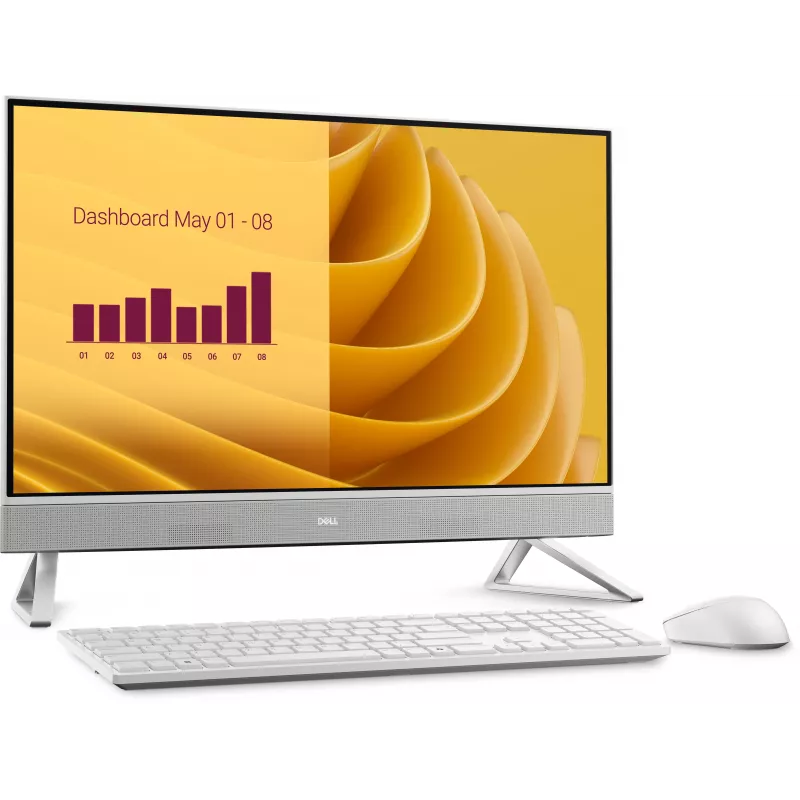 Dell 27 All-in-One EC27250 Windows 11 Pro Intel Core 7-150U 16GB RAM 1TB SSD 27,0 inch FHD Touch NVIDIA GeForce MX570A Webcam Wi-Fi Bluetooth 3Y ProSupport