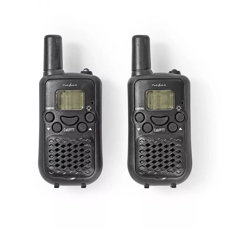 Nedis WLTK0500BK radijo stočių rinkinys, 5 km ryšio atstumas, 8 kanalai, PMR446
